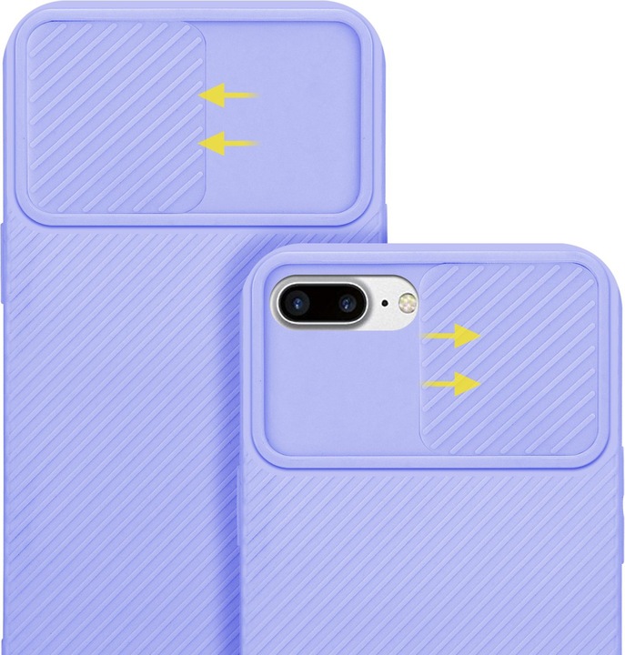 Produktbild Cadorabo Hülle für Apple iPhone 7 PLUS / 7S PLUS / 8 PLUS im TPU mit Kameraschutz LM009 Style (Apple iPhone 7 Plus, Apple iPhone 7s Plus)