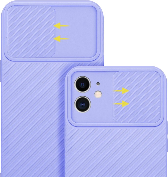 Actual product image Cadorabo Case for Apple iPhone 11 in TPU with camera protection LM009 Style (Apple iPhone 11)