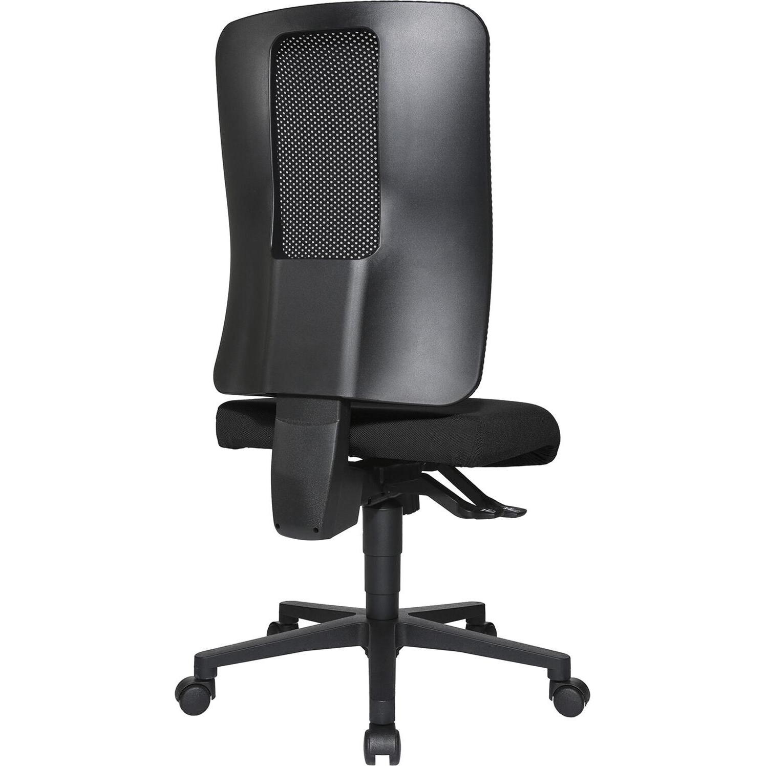 Thumbnail - Topstar, Bürostuhl, Bürodrehstuhl mit Synchrontechnik schwarz/schwarz 460-560 mm ohne Armlehnen Tragfähigkeit 110 kg