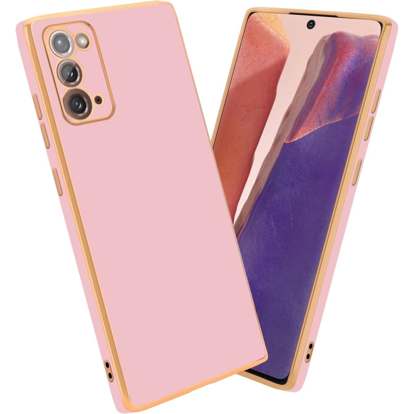 Thumbnail - Cadorabo Hülle für Samsung Galaxy NOTE 20 im TPU mit Kameraschutz LM130 Style (Samsung Galaxy Note 20), Smartphone Hülle...