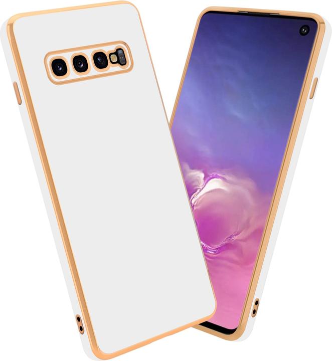 Image du produit Cadorabo Housse pour Samsung Galaxy S10 PLUS en TPU avec protection pour appareil photo LM130 Style (Samsung Galaxy S10+)