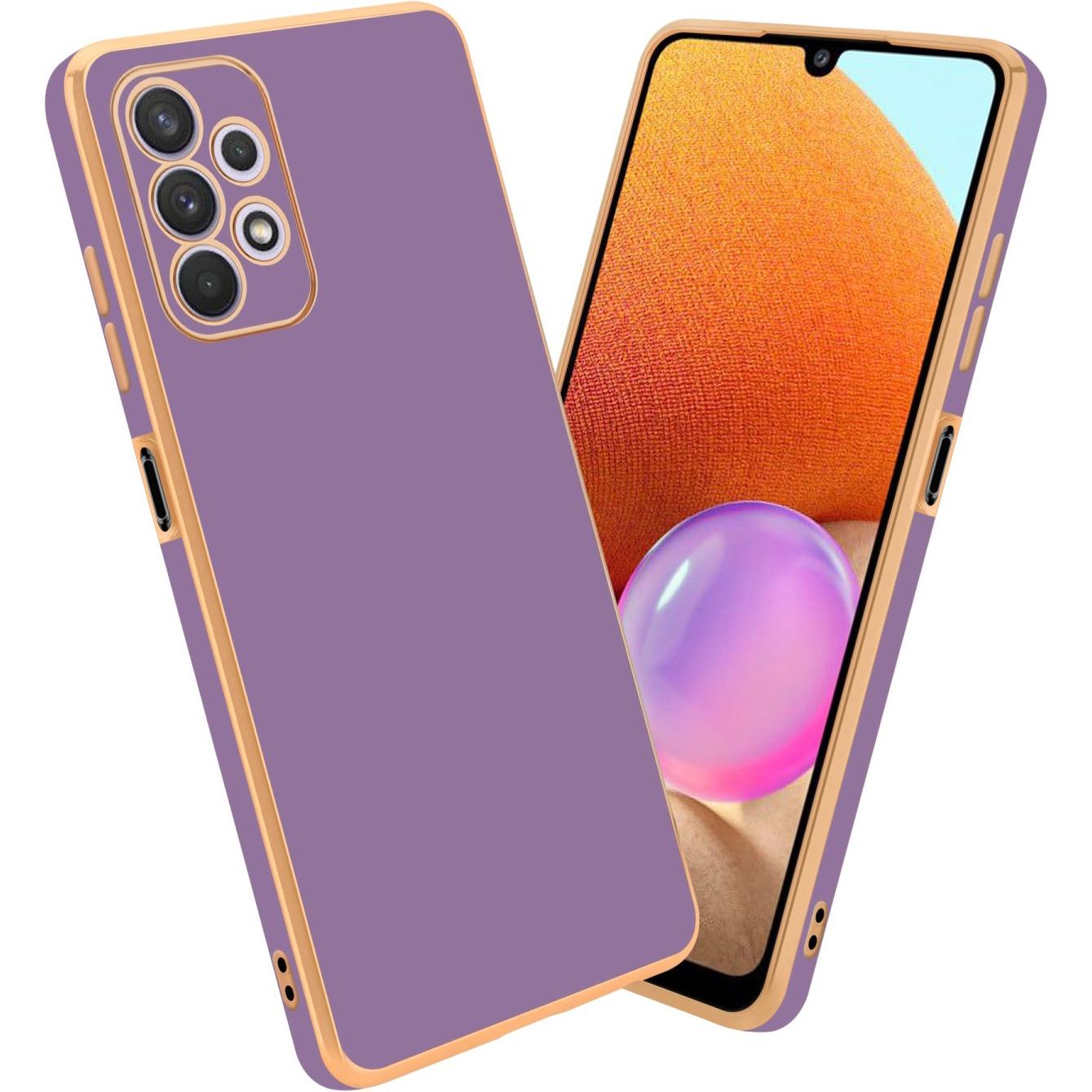 Cadorabo Hülle für Samsung Galaxy A32 5G im TPU mit Kameraschutz LM130 Style (Samsung Galaxy A32 5G), Smartphone Hülle, ...