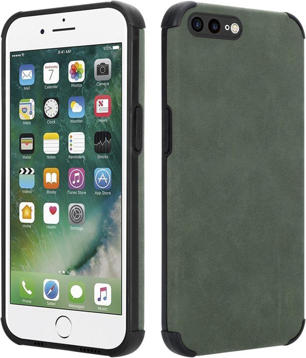 Actual product image Cadorabo Case for Apple iPhone 7 PLUS / 7S PLUS / 8 PLUS in TPU Matt Leather LM161 Style (Apple iPhone 7 Plus, Apple iPhone 7s Plus)