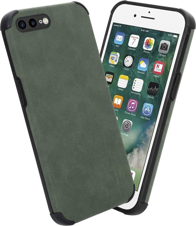 Actual product image Cadorabo Case for Apple iPhone 7 PLUS / 7S PLUS / 8 PLUS in TPU Matt Leather LM161 Style (Apple iPhone 7 Plus, Apple iPhone 7s Plus)