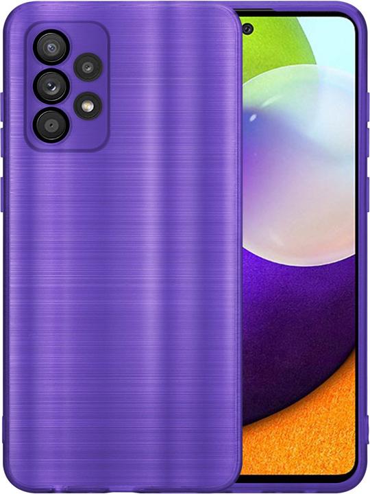 Produktbild Cadorabo Hülle für Samsung Galaxy A52 (4G / 5G) / A52s im TPU Brushed Kameraschutz LM160 Style (Samsung Galaxy A52, Samsung Galaxy A52 5G, Samsung Galaxy A52s 5G)