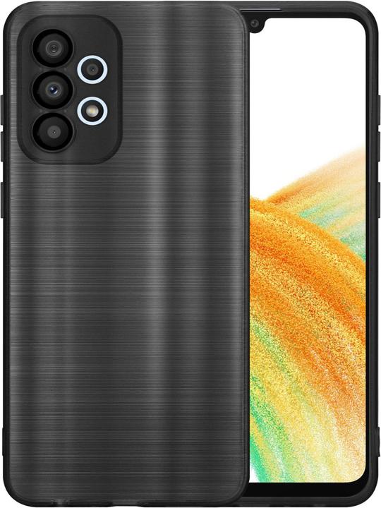 Produktbild Cadorabo Hülle für Samsung Galaxy A33 5G im TPU Brushed Kameraschutz LM160 Style (Samsung Galaxy A33 5G)