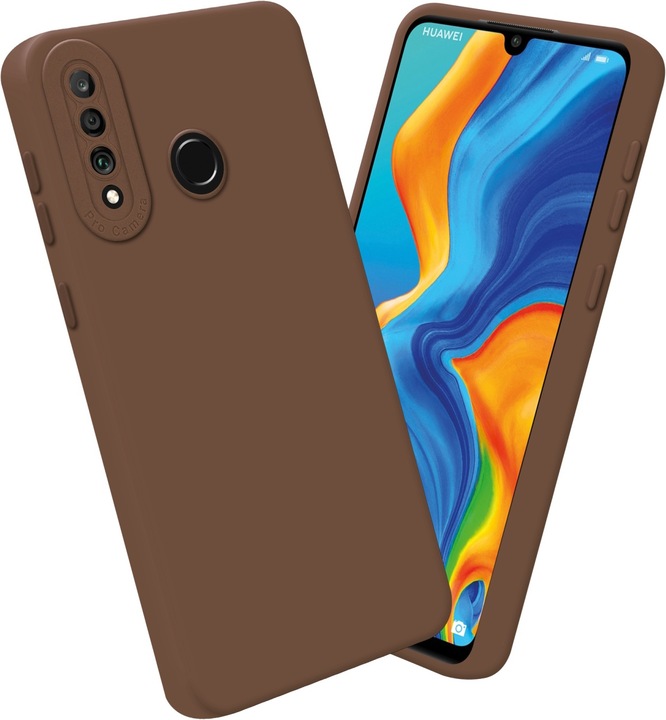 Actual product image Cadorabo Case for Huawei P30 LITE in TPU Fluid LM162 Style (Huawei P30 Lite)