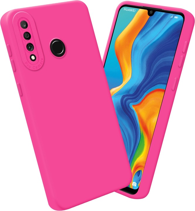 Actual product image Cadorabo Case for Huawei P30 LITE in TPU Fluid LM162 Style (Huawei P30 Lite)