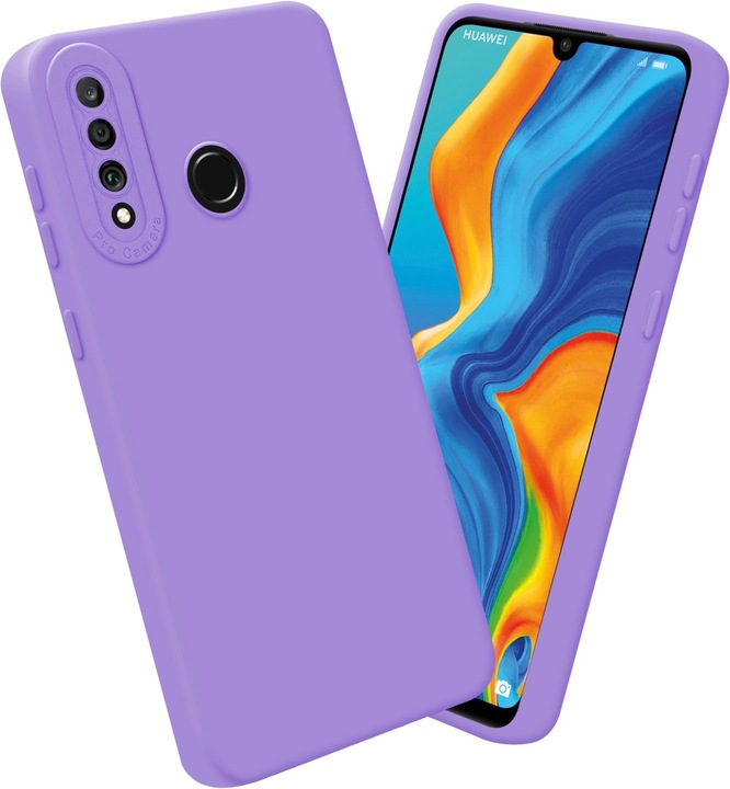 Actual product image Cadorabo Case for Huawei P30 LITE in TPU Fluid LM162 Style (Huawei P30 Lite)