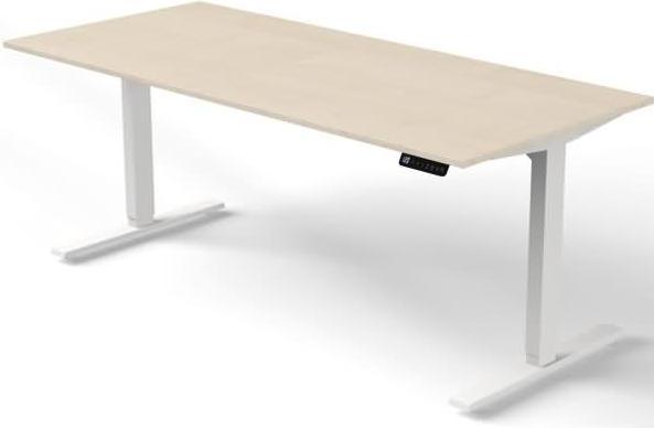Produktbild Kerkmann Move 3 höhenverstellbarer Schreibtisch ahorn rechteckig (180 x 80 x 120 cm)