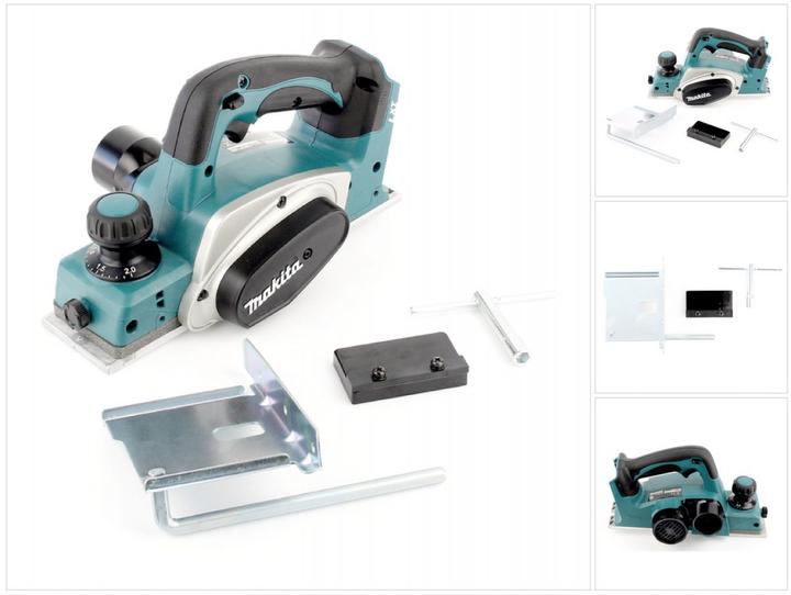 Produktbild Makita BKP 180 18V Li-ion Akku Hobel Solo - nur das Gerät ohne Zubehör, ohne Akku ohne Ladegerät ohn