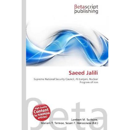 Saeed Jalili, Fachbücher