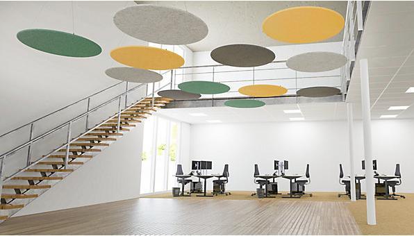 Produktbild eurokraft basic Akustik-Deckenplatte