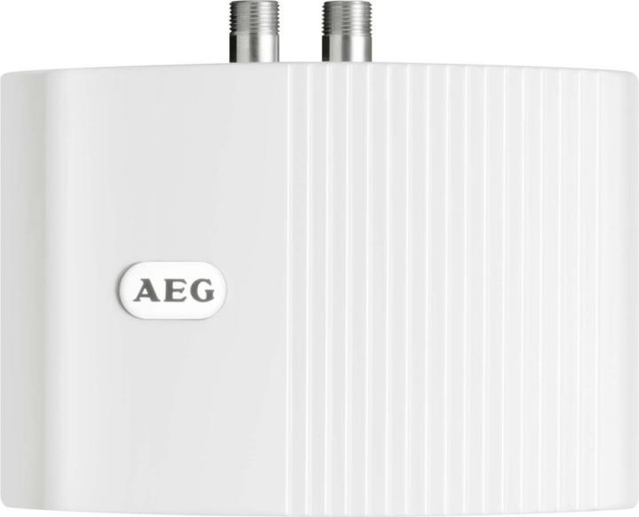 AEG Haustechnik MTE 350 Elektronischer Klein-Durchlauferhitzer nur fürs Handwaschbecken, 3,5 kW, mit Stecker, VDE