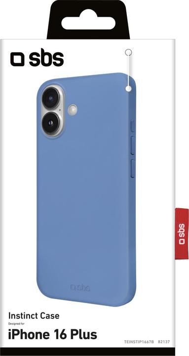 Produktbild SBS Instinct Cover für iPhone 16 Plus blue (Apple iPhone 16 Plus)