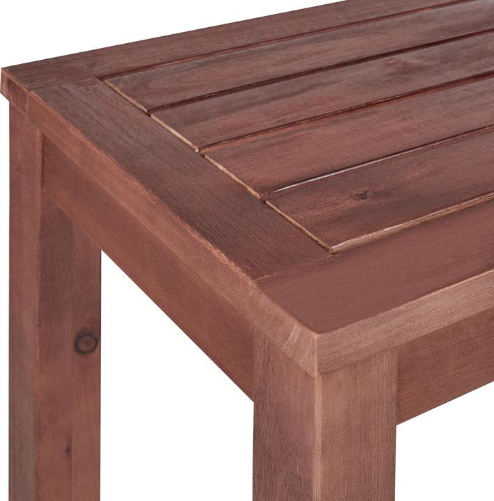 Produktbild Beliani Gartenmöbel Set Eukalyptusholz dunkelbraun 6-Sitzer TUSCANIA (180 cm)