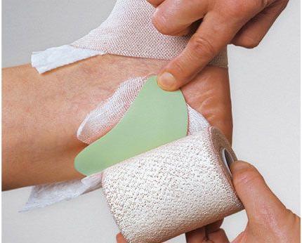 Actual product image Lohmann & Rauscher Komprex foam rubber compress