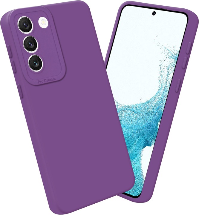 Actual product image Cadorabo Case for Samsung Galaxy S22 in TPU Fluid LM162 Style (Samsung Galaxy S22+)