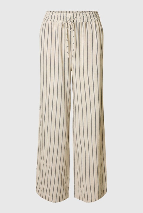 Actual product image Selected Femme Slfviva-Gulia Hw Striped Linen Pant Noos (42)