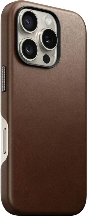 Actual product image Nomad Traditional Leather Case (Apple iPhone 16 Pro)