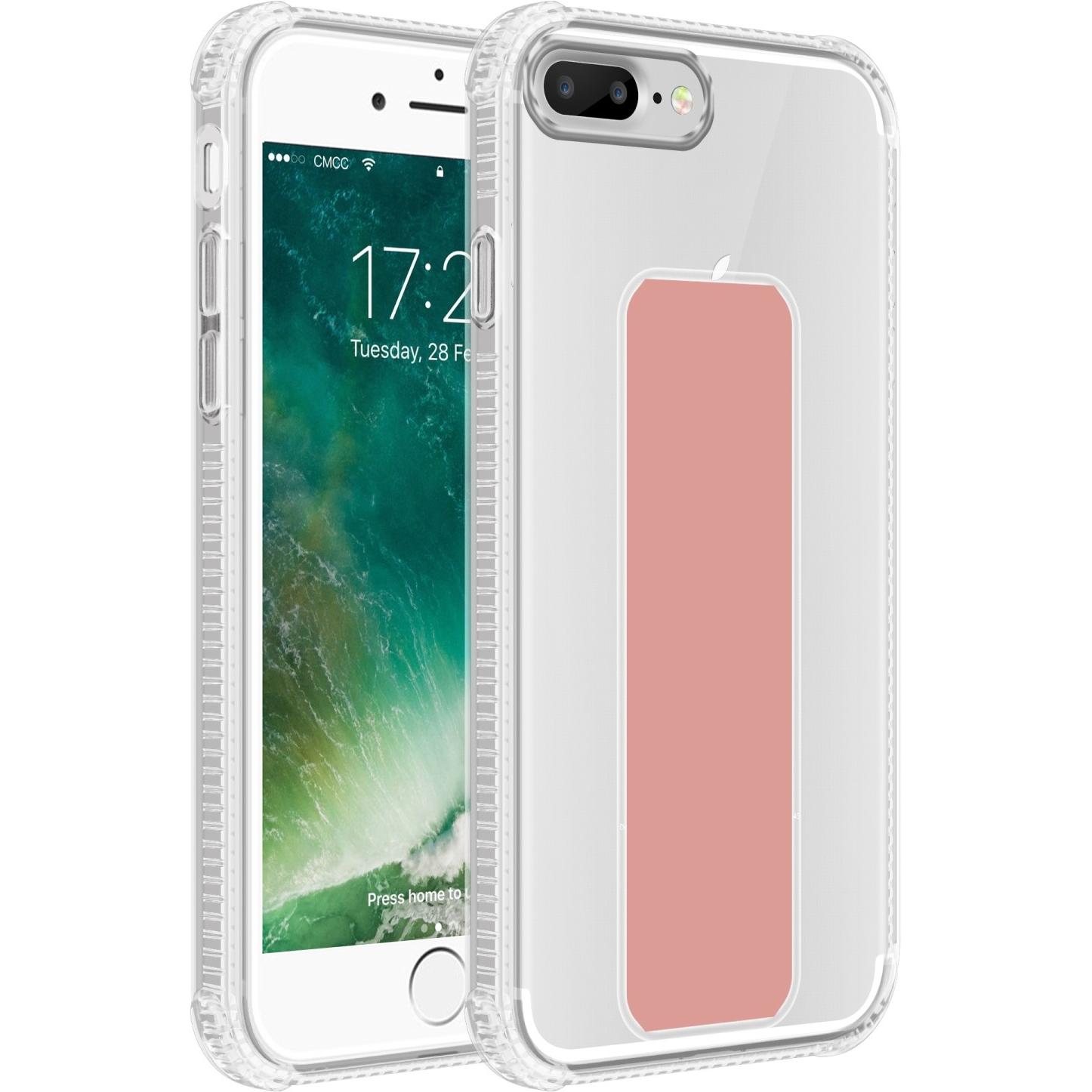 Cadorabo Hülle für Apple iPhone 7 PLUS / 7S PLUS / 8 PLUS im TPU mit Halterung LM167 Style (Apple iPhone 7 Plus), Smartp...