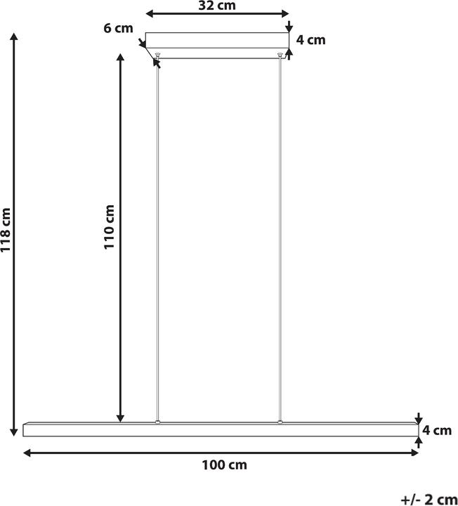 Produktbild Beliani Arenas (1800 lm)