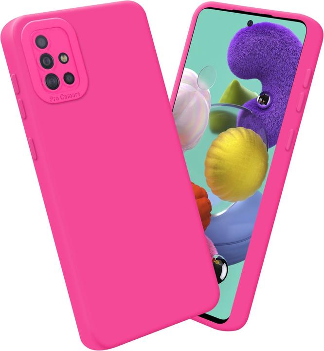 Actual product image Cadorabo Case for Samsung Galaxy A51 4G / M40s in TPU Fluid LM162 Style (Samsung Galaxy M40s)