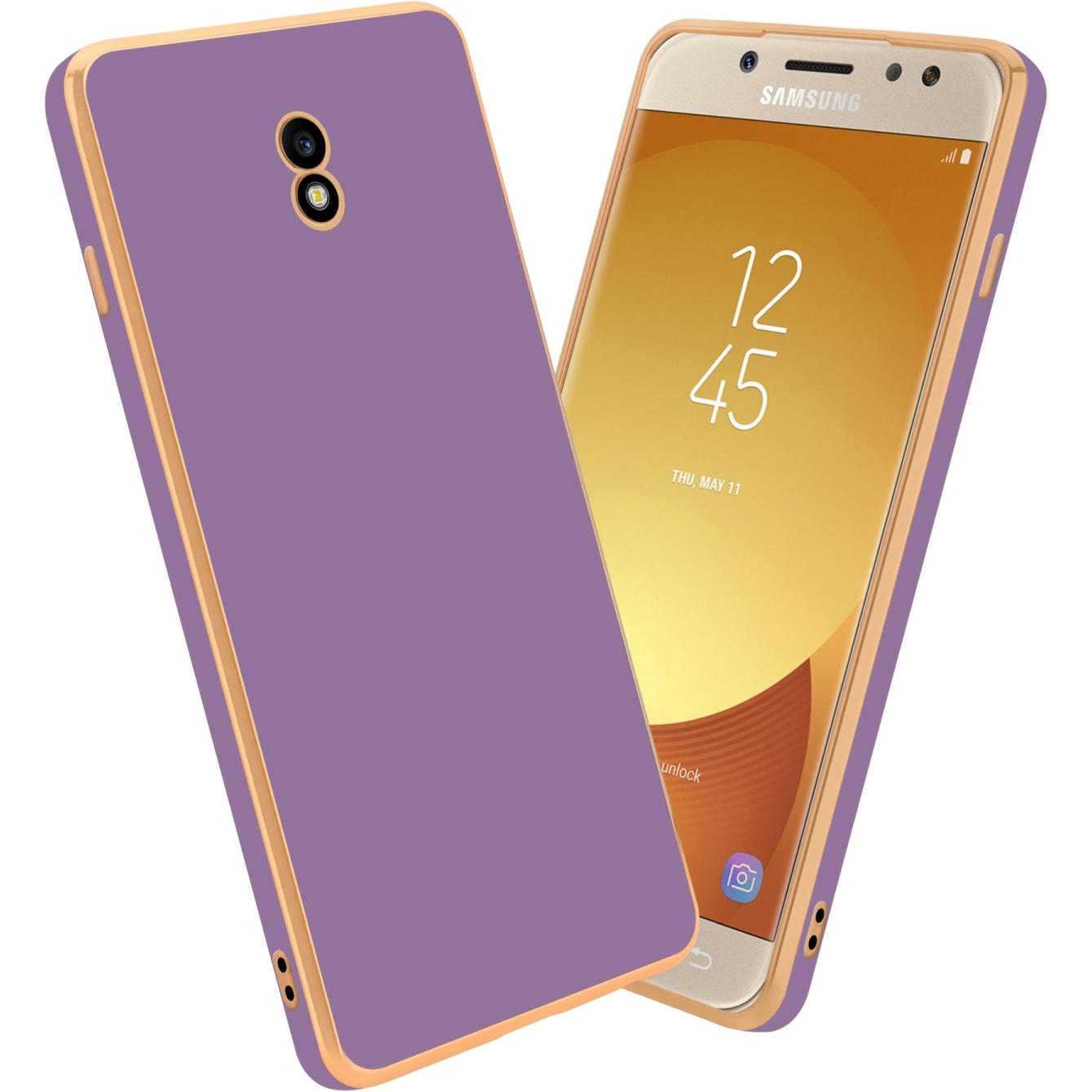 Cadorabo Hülle für Samsung Galaxy J5 2017 im TPU mit Kameraschutz LM130 Style (Samsung Galaxy J5 (2017)), Smartphone Hül...