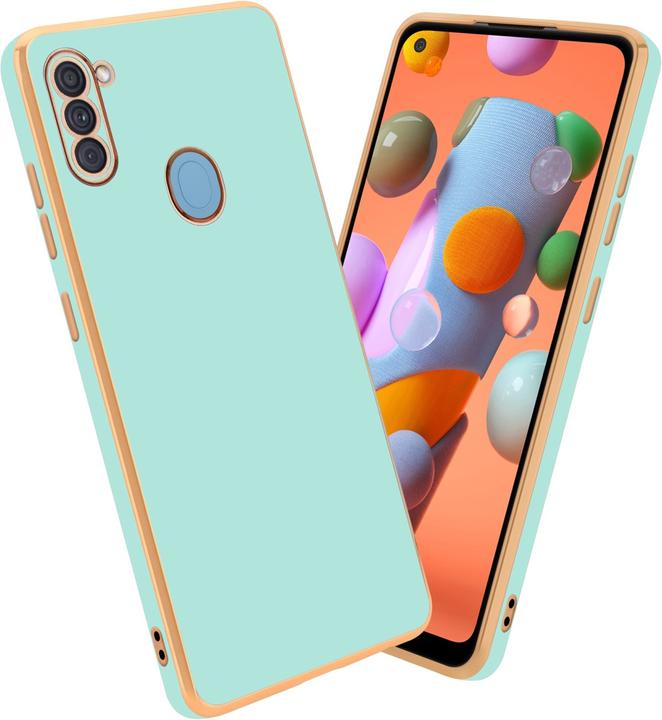 Glossy Mint Green - Gold