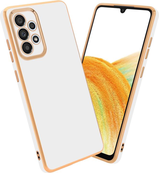 Cadorabo Hülle für Samsung Galaxy A33 5G im TPU mit Kameraschutz LM130 Style (Samsung Galaxy A33 5G)