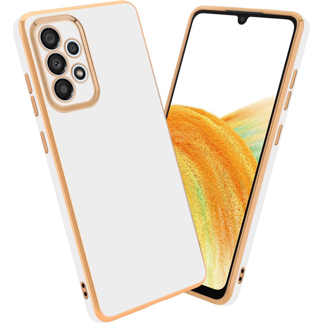 Thumbnail - Cadorabo Hülle für Samsung Galaxy A33 5G im TPU mit Kameraschutz LM130 Style (Samsung Galaxy A33 5G), Smartphone Hülle, ...