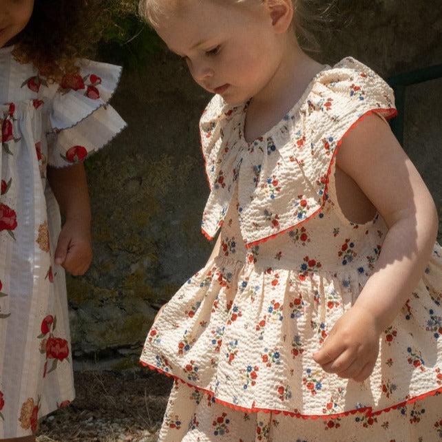 Produktbild Konges Slojd Bella Rüschen Kleid Fifi Fleur (80)
