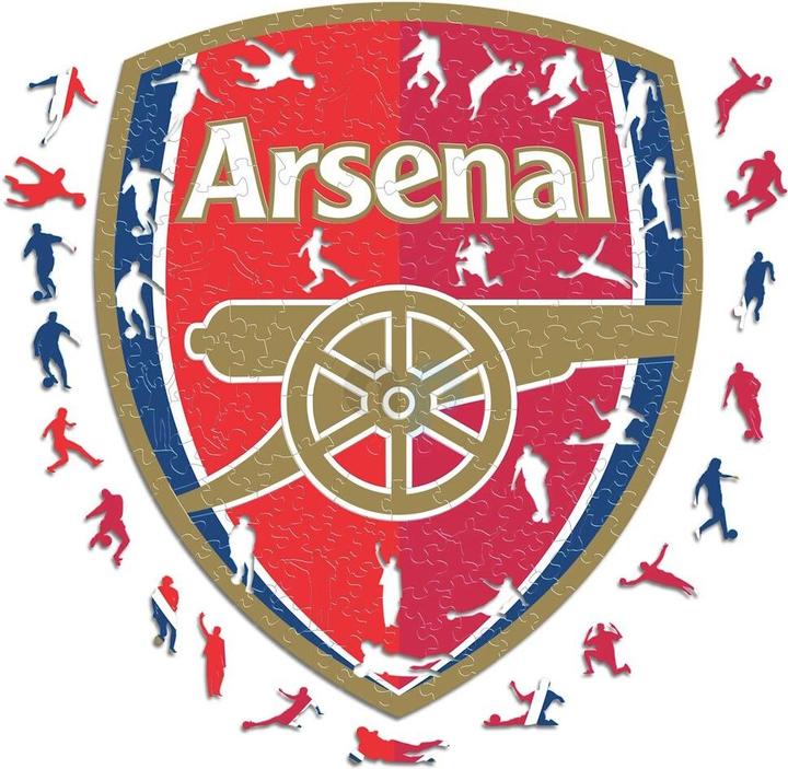 Productafbeelding Iconic Arsenal FC - Logo - Puzzel in Legno Taglia L (500 Pezzi) (500 onderdelen)