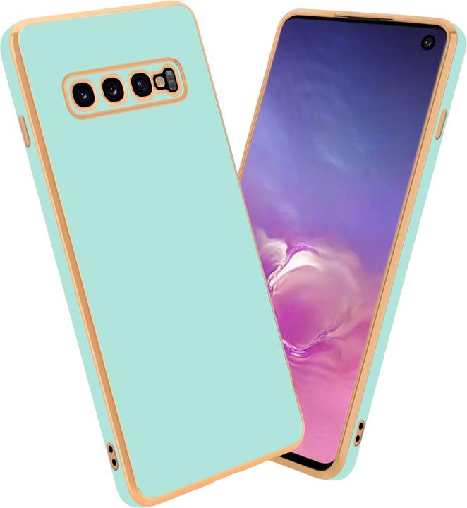 Glossy Mint Grün - Gold