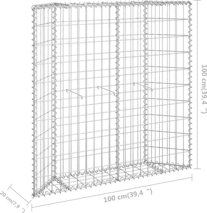 Immagine prodotto vidaXL Gabionen-Hochbeet