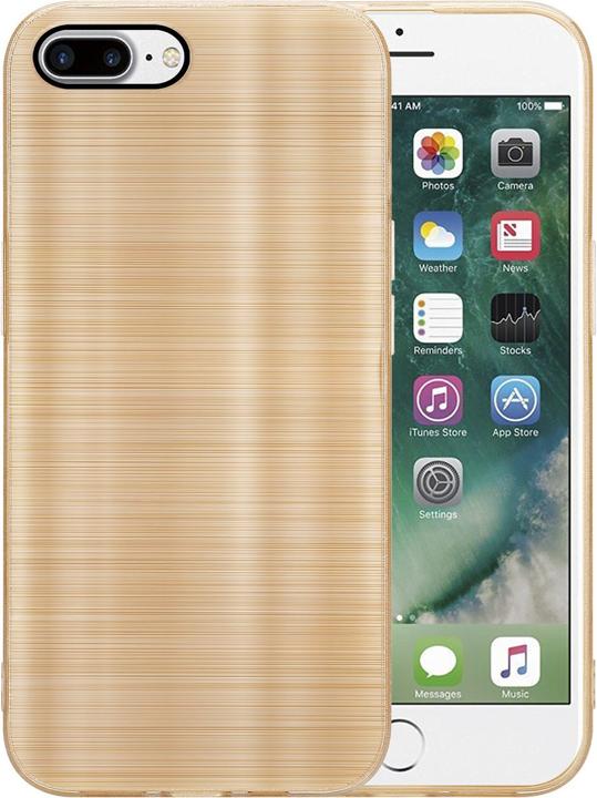 Actual product image Cadorabo Case for Apple iPhone 7 PLUS / 7S PLUS / 8 PLUS in TPU Brushed Camera Protection LM160 Style (Apple iPhone 7 Plus, Apple iPhone 7s Plus)