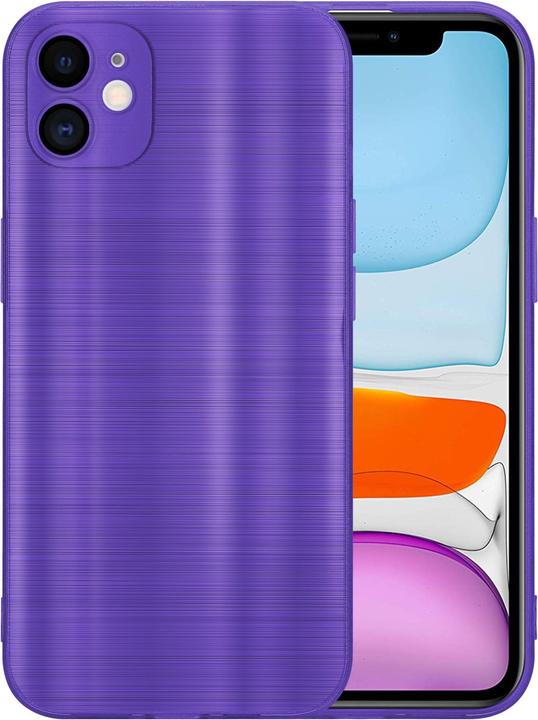 Actual product image Cadorabo Case for Apple iPhone 11 in TPU Brushed Camera Protection LM160 Style (Apple iPhone 11)