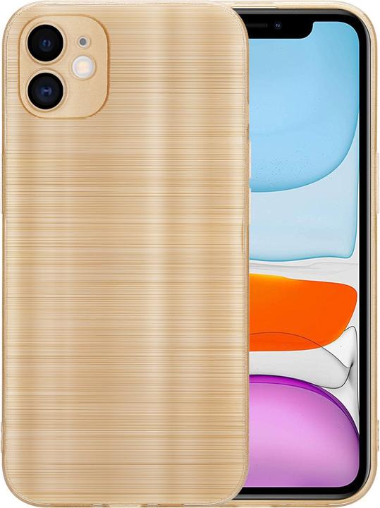Actual product image Cadorabo Case for Apple iPhone 11 in TPU Brushed Camera Protection LM160 Style (Apple iPhone 11)