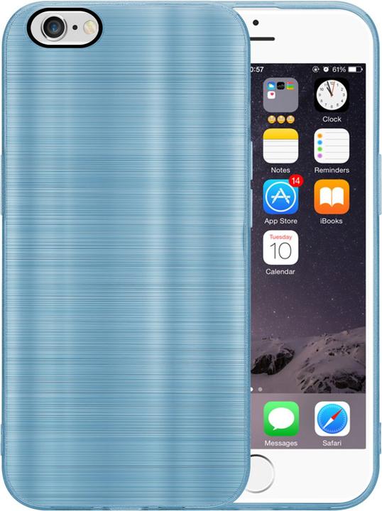 Actual product image Cadorabo Case for Apple iPhone 6 / 6S in TPU Brushed Camera Protection LM160 Style (Apple iPhone 6)
