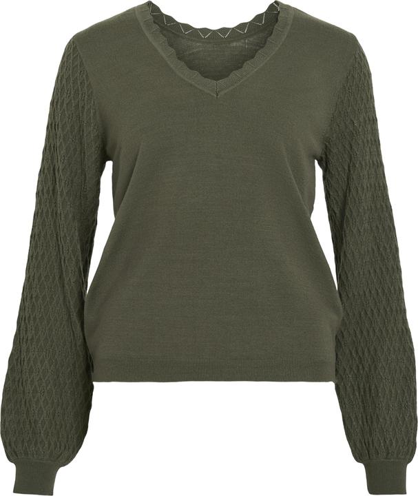 Image du produit Vila VIEMI V-Ausschnitt Strickpullover (L)