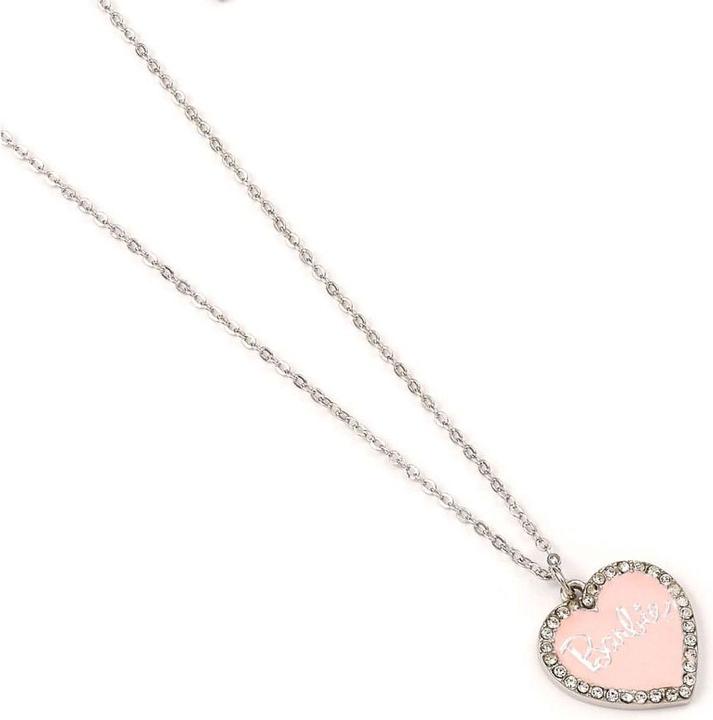 Image du produit Carat BARBIE - Collier Chaine - Coeur Rose (Alliage de zinc, Émail)
