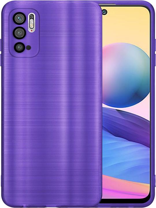 Actual product image Cadorabo Case for Xiaomi RedMi NOTE 10 5G / POCO M3 PRO 5G in TPU Brushed Camera Protector LM160 Style (Xiaomi Poco M3 Pro 5G, Xiaomi Redmi Note 10 5G)