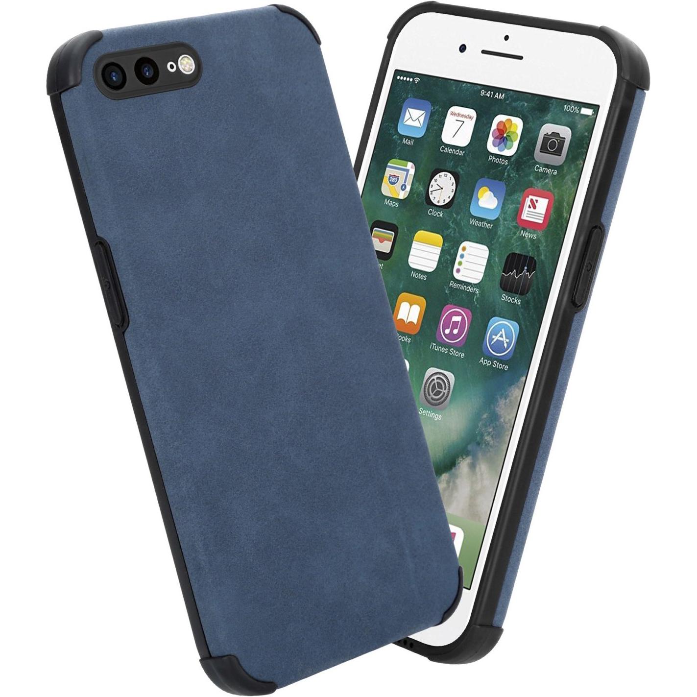 Thumbnail - Cadorabo Hülle für Apple iPhone 7 PLUS / 7S PLUS / 8 PLUS im TPU Matt Leder LM161 Style (Apple iPhone 7 Plus), Smartphon...