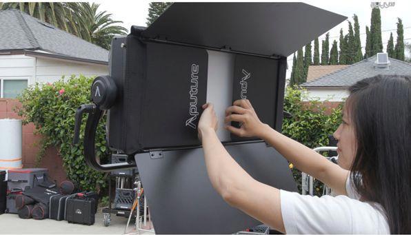 Produktbild Aputure Barn Door für Nova P600c (Abschirmklappe)
