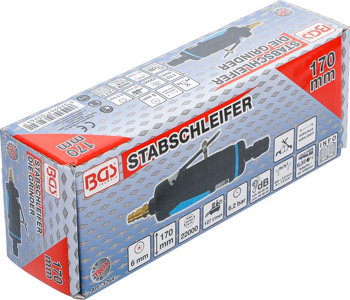 Actual product image BGS Rod grinder (Straight grinder)