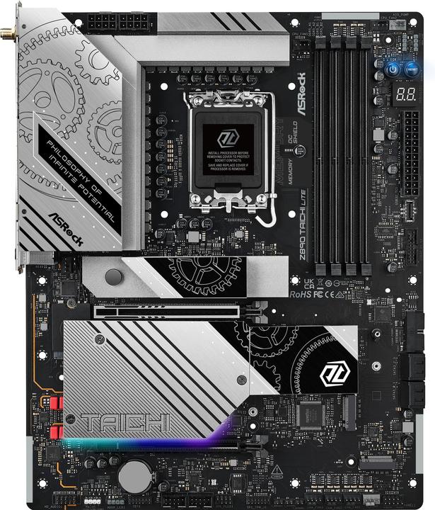 Immagine prodotto AsRock Z890 Taichi Lite Intel DDR5 S1851 (LGA 1851, Intel Z890, ATX)