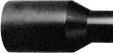 Actual product image Georg Fischer PE reduction 75x50mm PN16 - PE100-SDR11. GF (Pipe reduction)