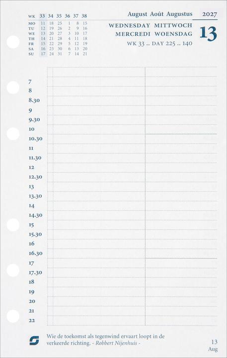 Actual product image Succes Senior Jahresinhalt komplett Januar - Dezember (9.5 x 15 cm, 1 day / 1 page)