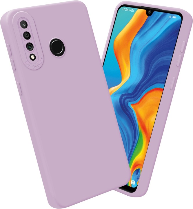 Actual product image Cadorabo Case for Huawei P30 LITE in TPU Fluid LM162 Style (Huawei P30 Lite)