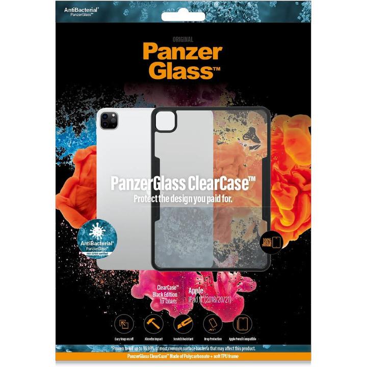 Produktbild PanzerGlass Back Cover ClearCase Black Edition AB iPad Pro 11 (1-3 Gen.) (IPad Pro 11)